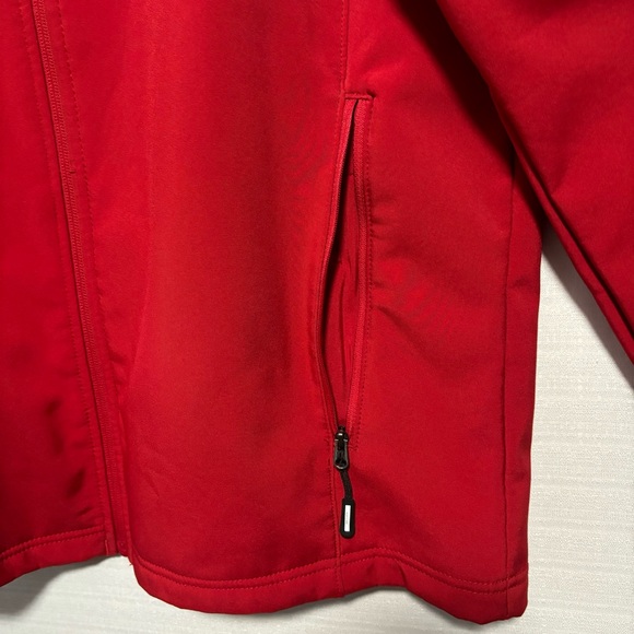 CORE 365 by North End Red Jacket Full Zip Mock Collar M/M LIKE NEW - Picture 13 of 14